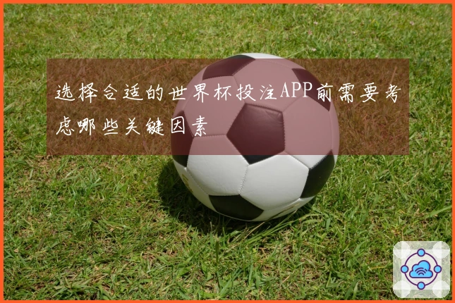 选择合适的世界杯投注APP前需要考虑哪些关键因素